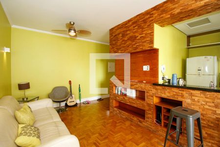 Sala de Estar e Jantar de apartamento para alugar com 2 quartos, 79m² em Consolação, São Paulo