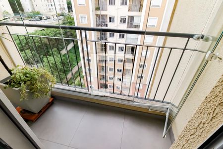 Varanda da Sala de apartamento à venda com 2 quartos, 55m² em Vila Andrade, São Paulo