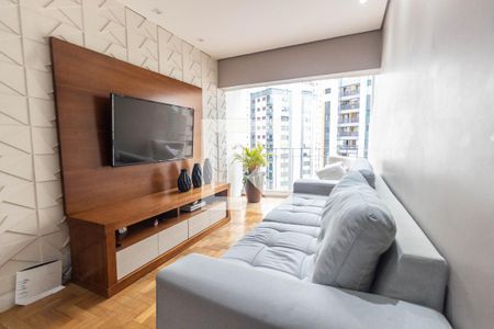Sala de apartamento à venda com 3 quartos, 80m² em Chora Menino, São Paulo