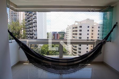 Varanda da Sala de apartamento para alugar com 2 quartos, 100m² em Vila Suzana, São Paulo