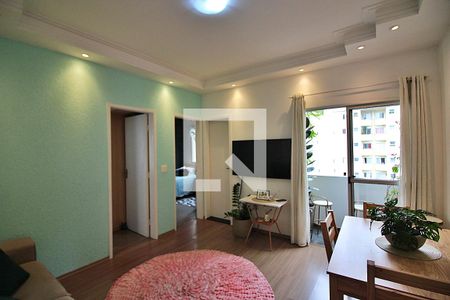 Sala  de apartamento à venda com 2 quartos, 50m² em Demarchi, São Bernardo do Campo