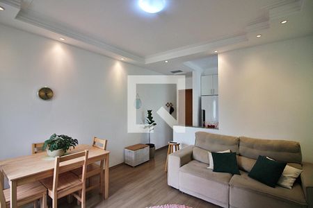 Sala  de apartamento à venda com 2 quartos, 50m² em Demarchi, São Bernardo do Campo