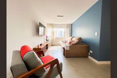 Sala de apartamento à venda com 3 quartos, 90m² em Vila Cordeiro, São Paulo