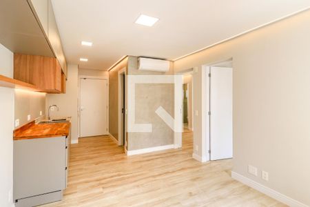 Sala de apartamento para alugar com 2 quartos, 56m² em Brooklin, São Paulo