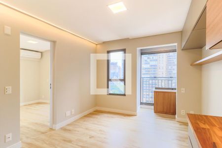 Sala de apartamento para alugar com 2 quartos, 56m² em Brooklin, São Paulo