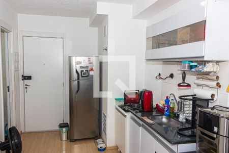 Sala, Cozinha e Área de Serviço de kitnet/studio para alugar com 1 quarto, 24m² em Jardim Prudência, São Paulo