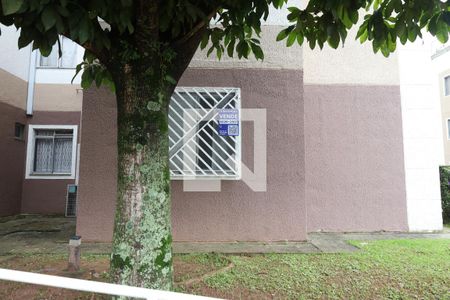 Apartamento à venda com 53m², 2 quartos e 1 vagaPlaca instalada na janela do imóvel