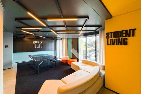 Studio para alugar com 23m², 1 quarto e sem vaga Studio para alugar com 23m², 1 quarto e sem vagaSalão de jogos