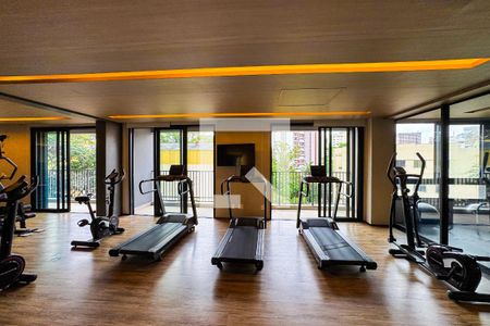 Studio para alugar com 23m², 1 quarto e sem vaga Studio para alugar com 23m², 1 quarto e sem vagaAcademia