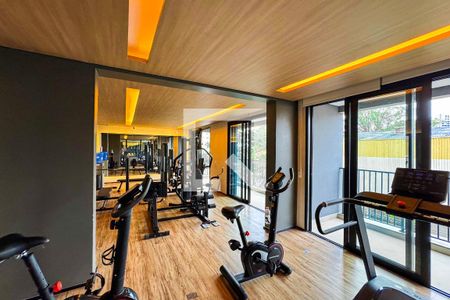 Studio para alugar com 23m², 1 quarto e sem vaga Studio para alugar com 23m², 1 quarto e sem vagaAcademia