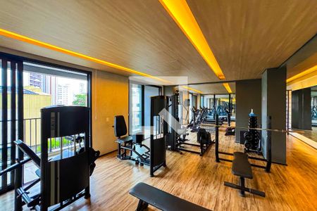 Studio para alugar com 23m², 1 quarto e sem vaga Studio para alugar com 23m², 1 quarto e sem vagaAcademia