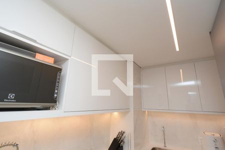 Apartamento à venda com 34m², 1 quarto e 1 vagaDetalhe da cozinha