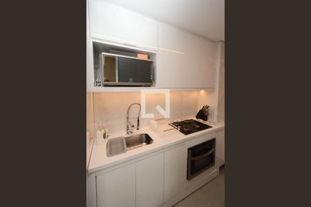 Apartamento à venda com 34m², 1 quarto e 1 vagaDetalhe da cozinha