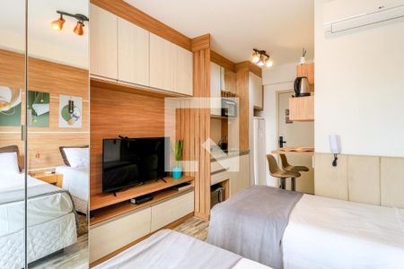 Studio para alugar com 22m², 1 quarto e sem vagaSala/Quarto