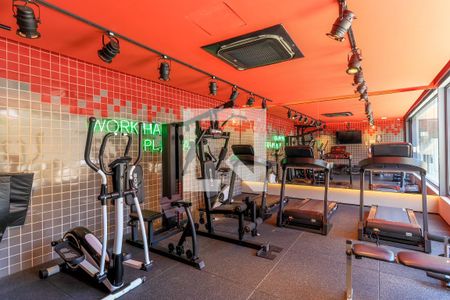 Studio para alugar com 22m², 1 quarto e sem vagaÁrea comum - Academia