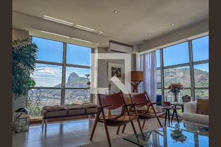 Sala de apartamento à venda com 4 quartos, 200m² em Botafogo, Rio de Janeiro