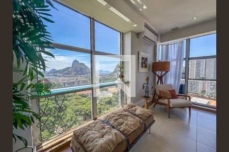 Sala de apartamento à venda com 4 quartos, 200m² em Botafogo, Rio de Janeiro