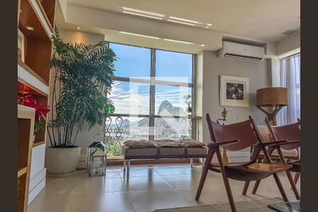 Sala de apartamento à venda com 4 quartos, 200m² em Botafogo, Rio de Janeiro
