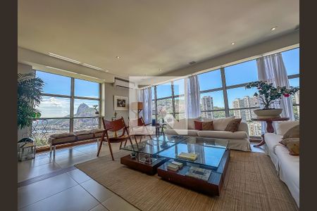 Sala de apartamento à venda com 4 quartos, 200m² em Botafogo, Rio de Janeiro