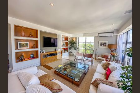 Sala de apartamento à venda com 4 quartos, 200m² em Botafogo, Rio de Janeiro