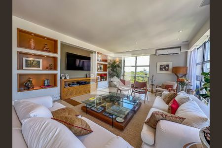 Sala de apartamento à venda com 4 quartos, 200m² em Botafogo, Rio de Janeiro