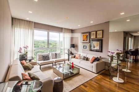 Sala de apartamento à venda com 3 quartos, 380m² em Residencial Tambore Iii, Santana de Parnaíba