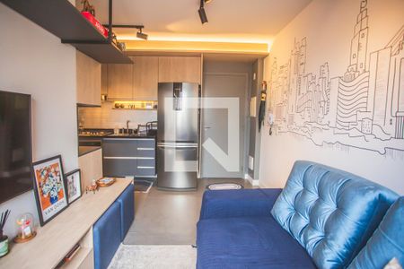 Sala de apartamento para alugar com 2 quartos, 36m² em Chácara Inglesa, São Paulo