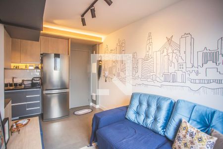 Sala de apartamento para alugar com 2 quartos, 36m² em Chácara Inglesa, São Paulo