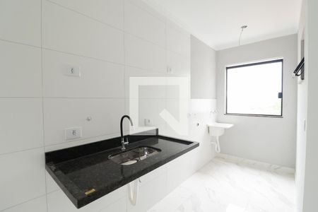 Sala/Cozinha/Área de Serviço de apartamento à venda com 1 quarto, 30m² em Parque Peruche, São Paulo