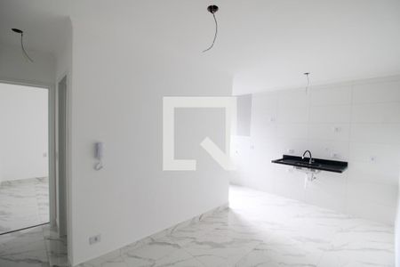 Sala / Cozinha de apartamento à venda com 1 quarto, 30m² em Parque Peruche, São Paulo