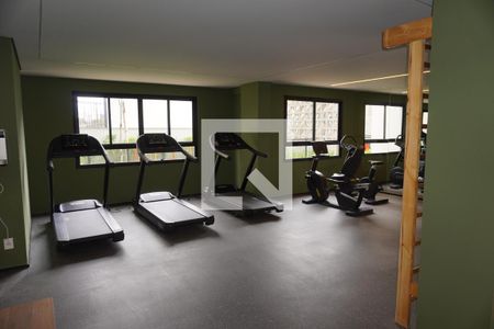 Studio à venda com 25m², 1 quarto e sem vagaAcademia