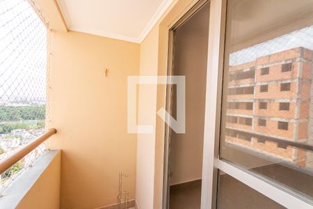 Varanda da Sala de apartamento à venda com 2 quartos, 64m² em Utinga, Santo André