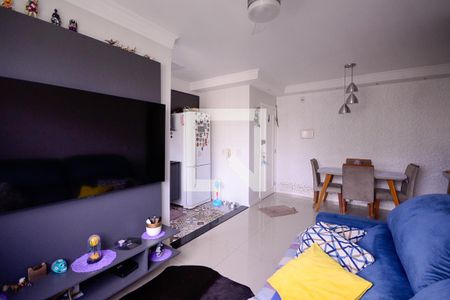 Sala  de apartamento à venda com 2 quartos, 51m² em Jardim Santa Emilia, São Paulo