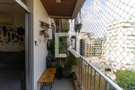 Varanda da Sala de apartamento à venda com 3 quartos, 120m² em Icaraí, Niterói