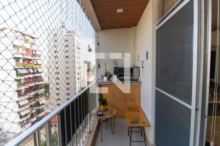 Varanda da Sala de apartamento à venda com 3 quartos, 120m² em Icaraí, Niterói