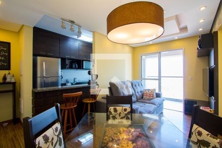 Sala de apartamento à venda com 3 quartos, 59m² em Vila Pires, Santo André