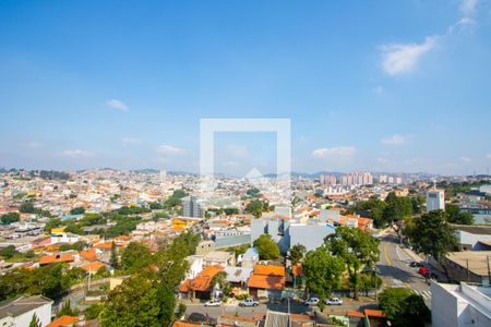 Vista da varanda de apartamento à venda com 3 quartos, 59m² em Vila Pires, Santo André