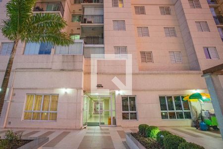 Fachada do bloco de apartamento à venda com 2 quartos, 65m² em Centro, Diadema