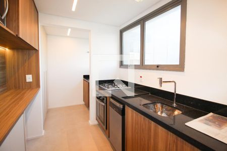 Cozinha de apartamento à venda com 2 quartos, 91m² em Indianópolis, São Paulo