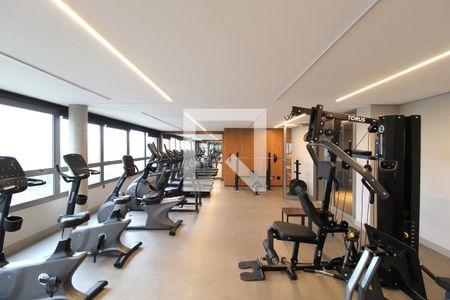 Área comum - Academia de apartamento à venda com 2 quartos, 91m² em Indianópolis, São Paulo