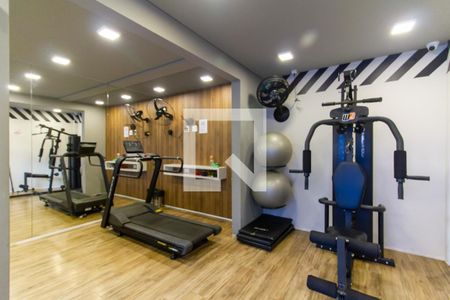 Apartamento à venda com 31m², 1 quarto e sem vaga Apartamento à venda com 31m², 1 quarto e sem vagaÁrea comum - Academia