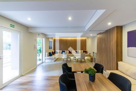 Apartamento à venda com 31m², 1 quarto e sem vaga Apartamento à venda com 31m², 1 quarto e sem vagaÁrea comum - Salão de festas