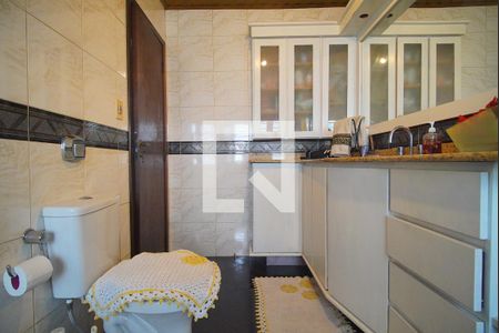 Banheiro da Suíte de casa à venda com 3 quartos, 270m² em Primavera, Novo Hamburgo