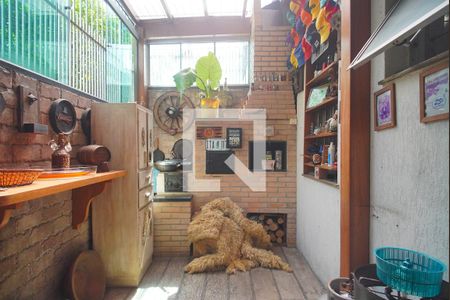 Espaço Gourmet de casa à venda com 3 quartos, 270m² em Primavera, Novo Hamburgo