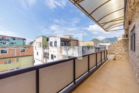 Varanda de apartamento à venda com 3 quartos, 160m² em Recreio dos Bandeirantes, Rio de Janeiro