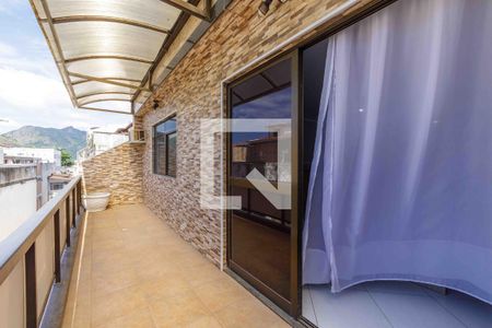 Varanda de apartamento à venda com 3 quartos, 160m² em Recreio dos Bandeirantes, Rio de Janeiro