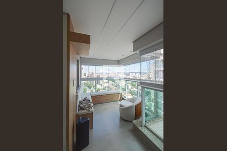 Varanda gourmet de apartamento à venda com 3 quartos, 96m² em Baeta Neves, São Bernardo do Campo