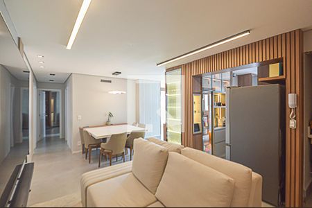 Sala de apartamento à venda com 3 quartos, 96m² em Baeta Neves, São Bernardo do Campo