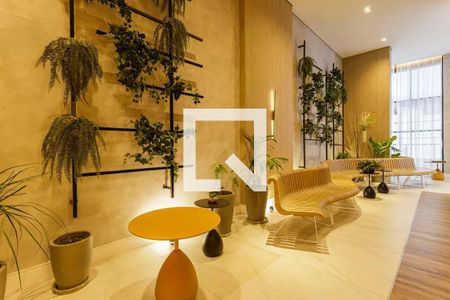 Studio à venda com 32m², 1 quarto e sem vagaHall