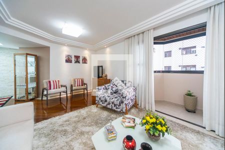 Sala de apartamento à venda com 3 quartos, 176m² em Vila Bastos, Santo André